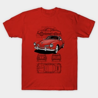 The iconic German coupe T-Shirt